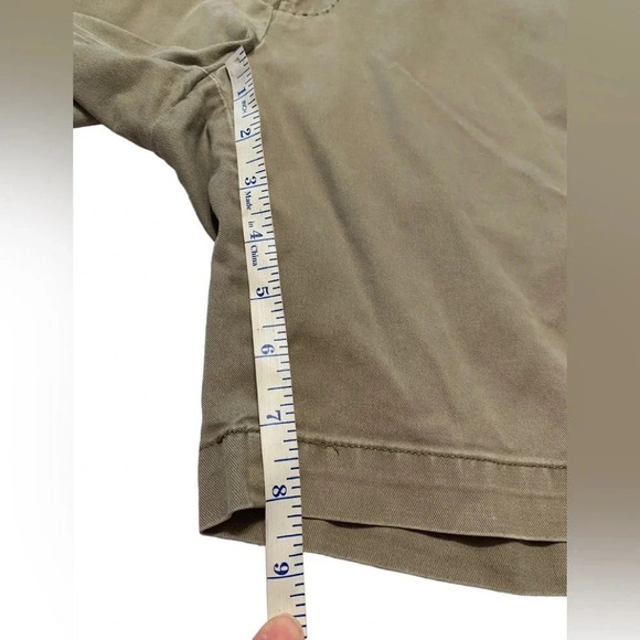 Peter Millar Khaki Flat Front Shorts Sz 42 - Picture 7 of 7